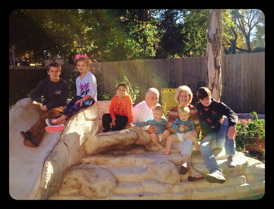 Tommy Thompson and family 2014